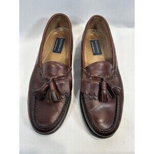 Bostonian Crown Windsor Tassel Loafers Men's Size 9 Brown